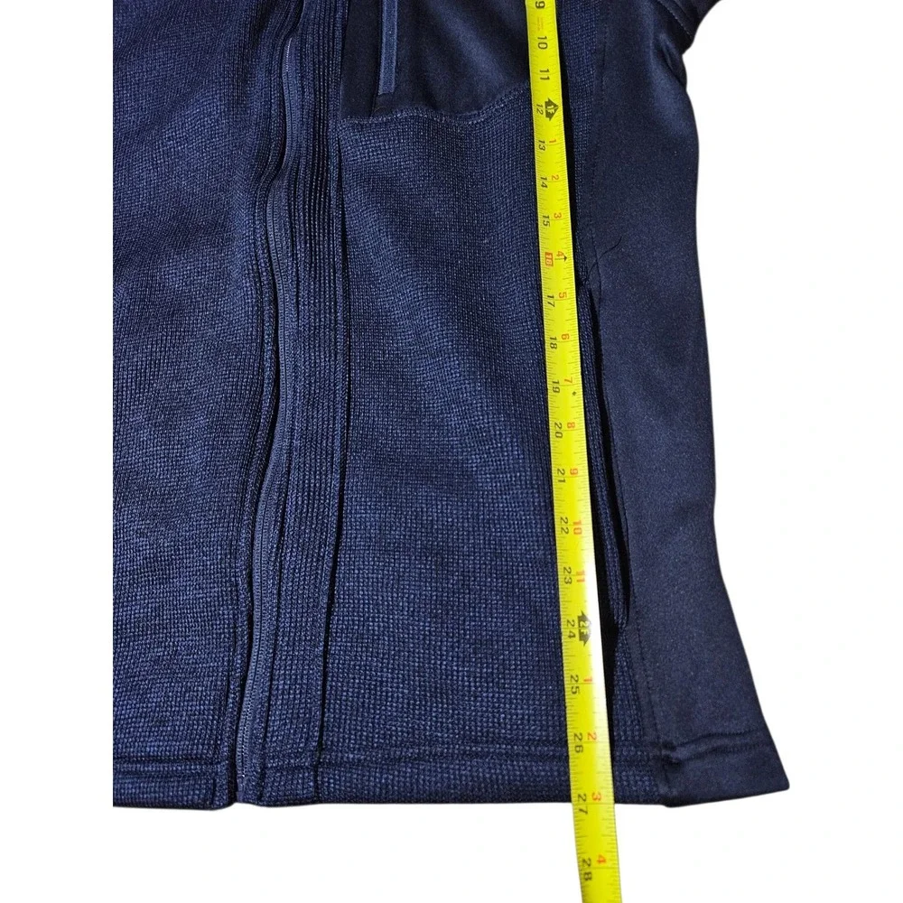 Spyder Mens Large Sweater Bandit Activewear Long Sleeve Full Zip Blue